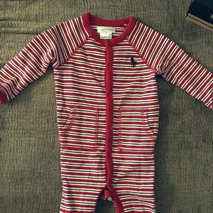 **SOLD**6m footed onesie